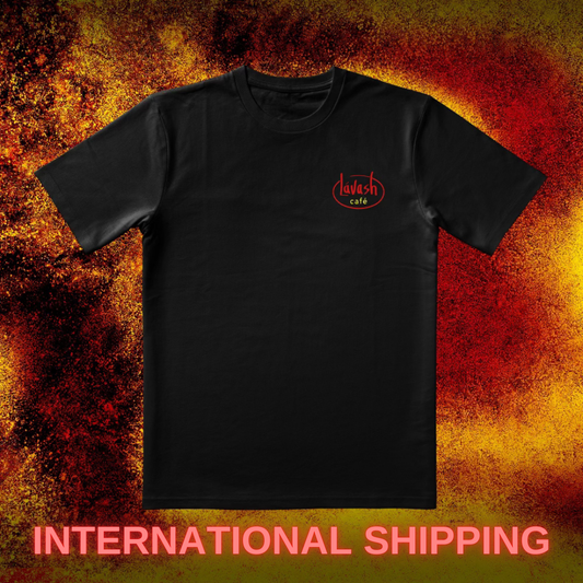 Lavash "Lavish" Tee (Black) - INTERNATIONAL SHIPPING ONLY